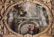 Paolo  Veronese Annunciation oil painting artist